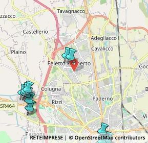 Mappa Via Udine, 33010 Tavagnacco UD, Italia (3.36211)