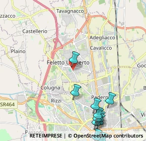 Mappa Via Udine, 33010 Tavagnacco UD, Italia (2.85091)