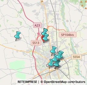 Mappa Via Udine, 33010 Tavagnacco UD, Italia (3.32091)