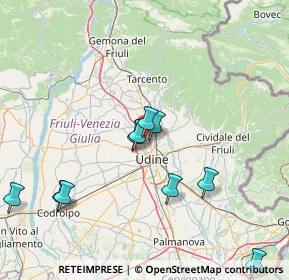 Mappa Via Udine, 33010 Tavagnacco UD, Italia (20.17667)