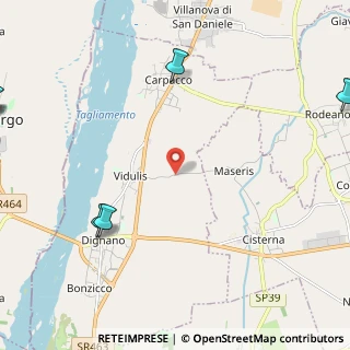 Mappa Via Trieste, 33030 Dignano UD, Italia (4.08417)
