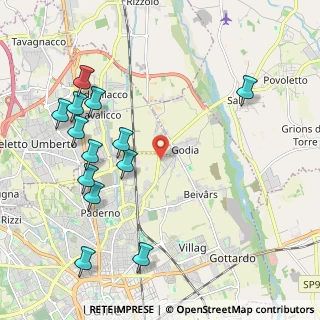 Mappa Via Fermo Solari, 33100 Udine UD, Italia (2.37923)