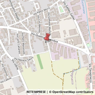 Mappa Via Carlo Pisacane, 13, 33010 Tavagnacco, Udine (Friuli-Venezia Giulia)