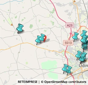 Mappa Via Cividina, 33035 Martignacco UD, Italia (5.9475)