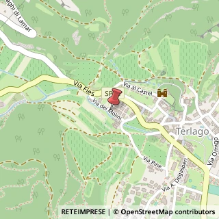 Mappa Via dei Molini, 10, 38070 Terlago, Trento (Trentino-Alto Adige)