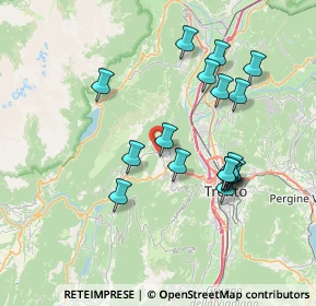 Mappa Via dei Molini, 38070 Terlago TN, Italia (7.02529)