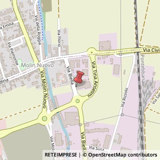 Mappa Via Biella, 109, 33100 Udine, Udine (Friuli-Venezia Giulia)
