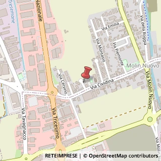 Mappa Via Monte Rosa, snc, 33010 Tavagnacco, Udine (Friuli-Venezia Giulia)
