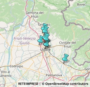 Mappa Via Monte Rosa, 33010 Feletto Umberto UD, Italia (28.50538)