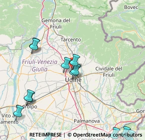 Mappa Via Monte Rosa, 33010 Feletto Umberto UD, Italia (23.48333)