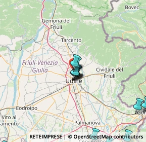 Mappa Via Monte Rosa, 33010 Feletto Umberto UD, Italia (19.8275)