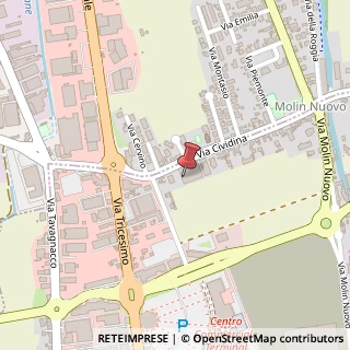 Mappa Via Cividina, 17, 33100 Tavagnacco, Udine (Friuli-Venezia Giulia)