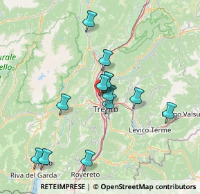 Mappa Via dell'Asilo, 38121 Trento TN, Italia (12.95154)