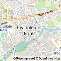 Map Cividale del Friuli