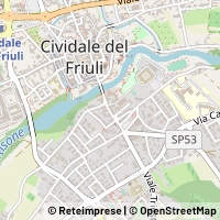 Map Cividale del Friuli