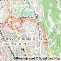 Map Trento