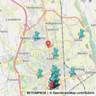 Mappa Via Puintat, 33100 Udine UD, Italia (3.0645)