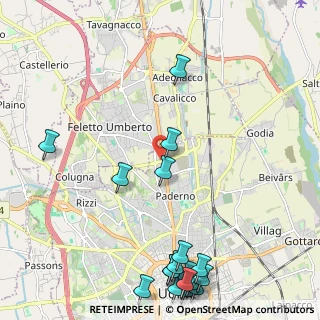 Mappa Via Puintat, 33100 Udine UD, Italia (3.00444)
