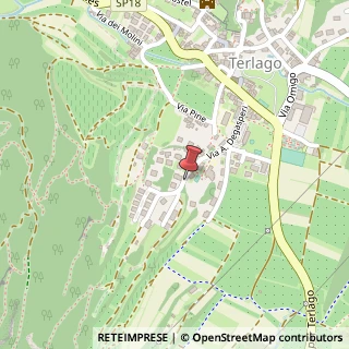 Mappa Corso Europa, 68/A, 38070 Terlago, Trento (Trentino-Alto Adige)