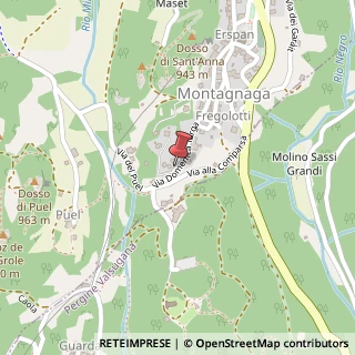Mappa Via Targa, 32, 38042 Baselga di Piné, Trento (Trentino-Alto Adige)