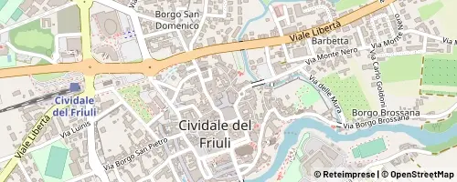 Mappa Cividale del Friuli
