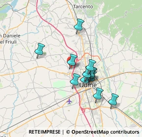 Mappa Via del Pasco, 33010 Pagnacco UD, Italia (5.67692)