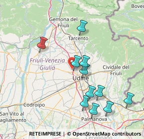 Mappa Via del Pasco, 33010 Pagnacco UD, Italia (15.25364)