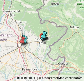 Mappa Viale Guglielmo Marconi, 33043 Cividale del Friuli UD, Italia (7.19818)