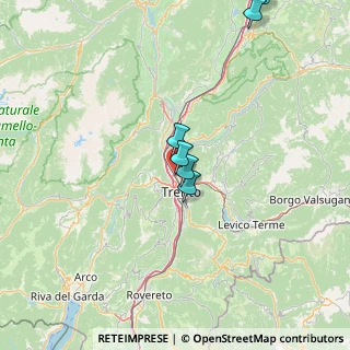 Mappa Via Giambattista Unterveger, 38100 Trento TN, Italia (29.56545)
