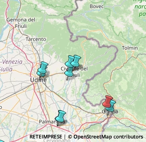 Mappa Viale della Libertà, 33043 Cividale del Friuli UD, Italia (23.21667)