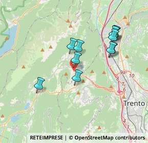 Mappa Via Alla Palù, 38070 Terlago TN, Italia (3.38273)