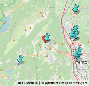 Mappa Via Alla Palù, 38070 Terlago TN, Italia (5.13182)