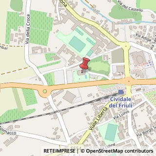 Mappa Via Istituto Tecnico Agrario, 9, 33043 Cividale del Friuli, Udine (Friuli-Venezia Giulia)