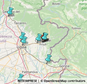 Mappa Via Monte Nero, 33043 Cividale del Friuli UD, Italia (17.8925)