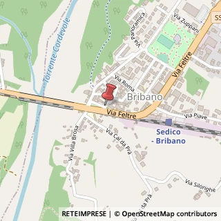 Mappa Via dei Fiori, 3, 32036 Sedico, Belluno (Veneto)