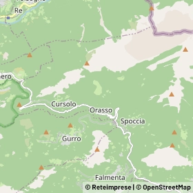Mappa Cursolo-Orasso