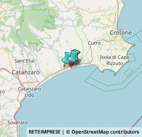 Mappa Villaggio Costa del Turchese, 88070 Botricello CZ, Italia (47.99455)