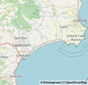 Mappa 88050 Cropani CZ, Italia (12.759)