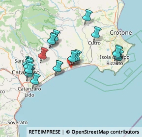 Mappa Loc. Botro, 88070 Botricello CZ, Italia (15.7425)