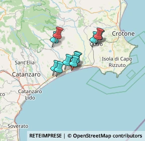 Mappa Unnamed Road, 88070 Botricello CZ, Italia (9.27636)