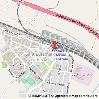 Mappa Via Marti, 88040 Lamezia Terme, Catanzaro (Calabria)