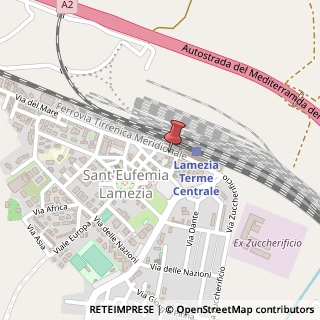Mappa Via del mare 43, 88046 Lamezia Terme, Catanzaro (Calabria)