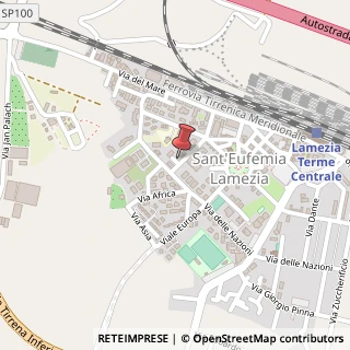 Mappa Via scotellaro r., 88046 Lamezia Terme, Catanzaro (Calabria)