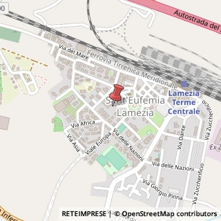 Mappa Via Rocco Scotellaro, 1/H, 88046 Lamezia Terme, Catanzaro (Calabria)