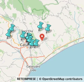 Mappa 88050 Simeri Crichi CZ, Italia (6.985)