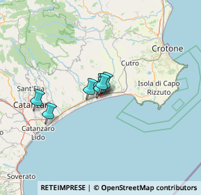 Mappa Via albarella, 88070 Botricello CZ, Italia (27.27909)