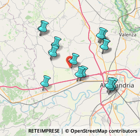 Mappa SP 50, 15044 Fubine AL (7.06688)