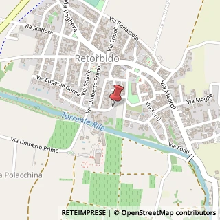 Mappa Via Rivanazzano, 25, 27050 Retorbido PV, Italia, 27050 Retorbido, Pavia (Lombardia)