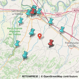 Mappa Via Genova, 29019 San Giorgio Piacentino PC, Italia (9.278)