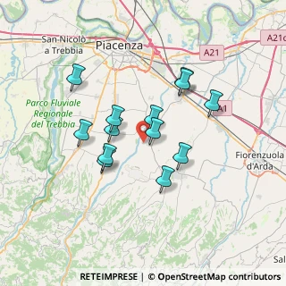 Mappa Via Genova, 29019 San Giorgio Piacentino PC, Italia (5.84769)